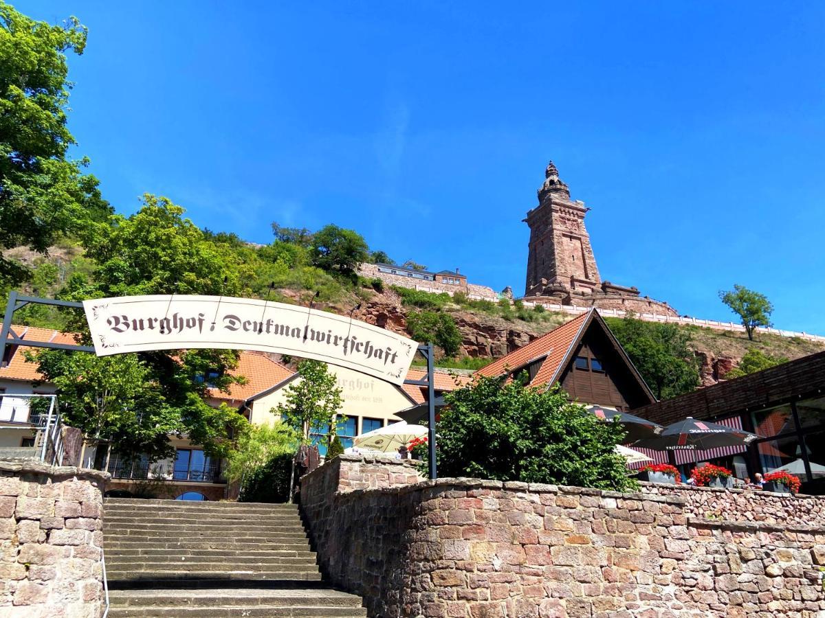 Burghof Kyffhaeuser Bad Frankenhausen Exterior foto