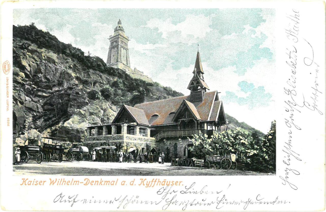 Burghof Kyffhaeuser Bad Frankenhausen Exterior foto