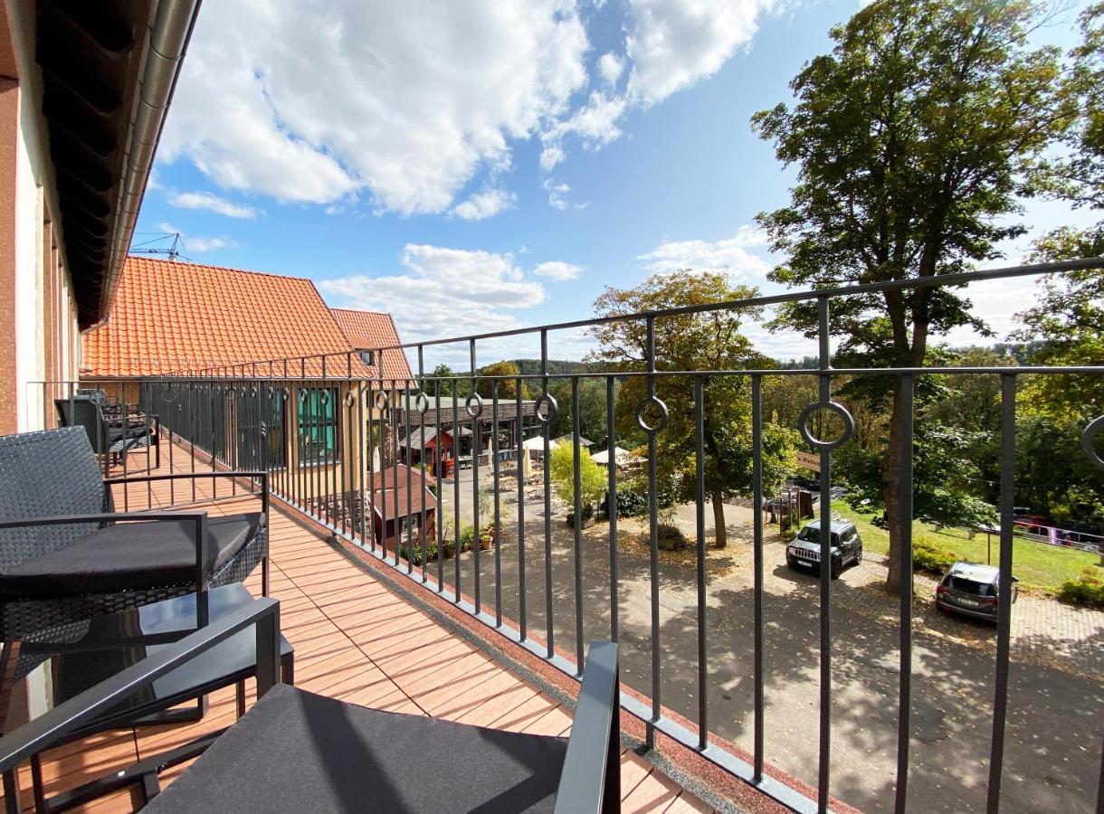 Burghof Kyffhaeuser Bad Frankenhausen Exterior foto