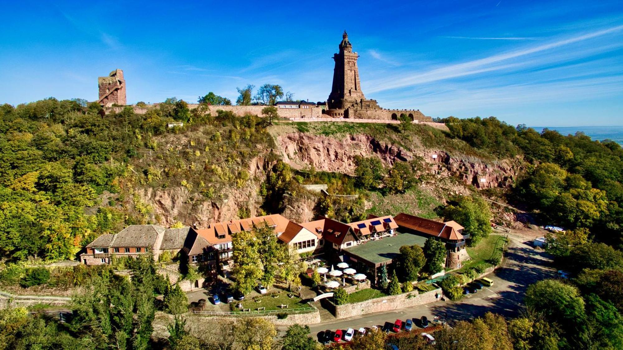 Burghof Kyffhaeuser Bad Frankenhausen Exterior foto